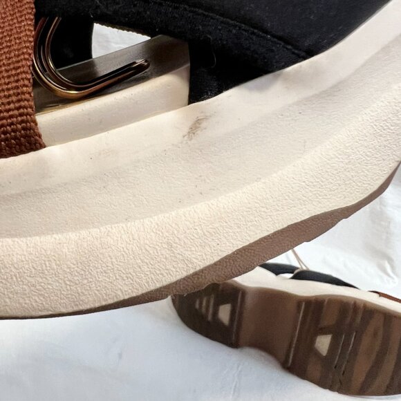 Vagabond sandals Essy EU 39 US womens 9 ankle strap chunky platform brown black - Picture 11 of 14